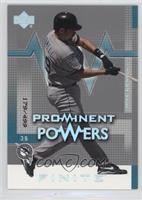 Prominent Powers - Mike Lowell #/499