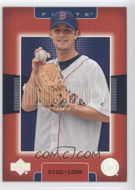 2003 Upper Deck Finite - [Base] #273 - Level One - Ryan Cameron /1299