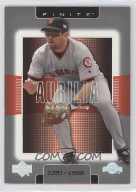 2003 Upper Deck Finite - [Base] #82 - Rich Aurilia /1999