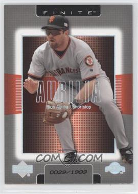 2003 Upper Deck Finite - [Base] #82 - Rich Aurilia /1999