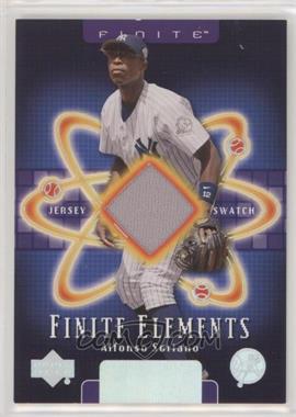 2003 Upper Deck Finite - Finite Elements Jersey #FE-AS - Alfonso Soriano