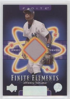 2003 Upper Deck Finite - Finite Elements Jersey #FE-AS - Alfonso Soriano