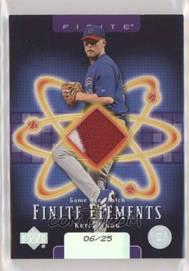 2003 Upper Deck Finite - Finite Elements Patches #KW - Kerry Wood /25