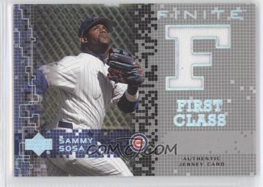 2003 Upper Deck Finite - First Class #FC-SS - Sammy Sosa