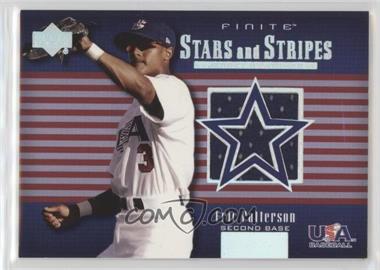 2003 Upper Deck Finite - Stars and Stripes Jerseys #USA-J15 - Eric Patterson