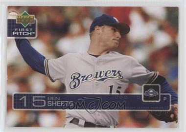 2003 Upper Deck First Pitch - [Base] #152 - Ben Sheets