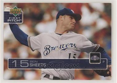 2003 Upper Deck First Pitch - [Base] #152 - Ben Sheets