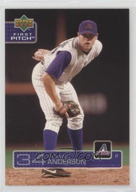 2003 Upper Deck First Pitch - [Base] #183 - Brian Anderson