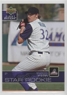 2003 Upper Deck First Pitch - [Base] #280 - Brandon Webb