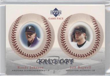 2003 Upper Deck Game Face - [Base] #181 - Faceoff - Randy Johnson, Jeff Bagwell