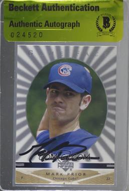 2003 Upper Deck Game Face - [Base] #24 - Mark Prior [BAS Authentic]