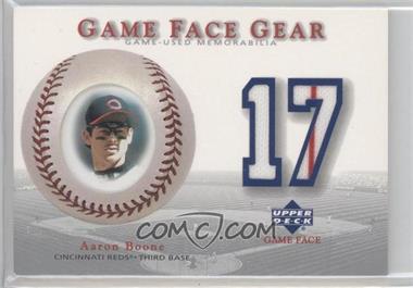 2003 Upper Deck Game Face - Gear #GG-AB - Aaron Boone