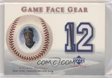 2003 Upper Deck Game Face - Gear #GG-AS - Alfonso Soriano