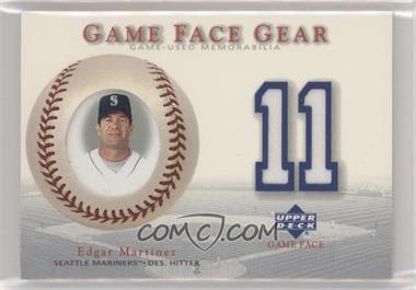 2003 Upper Deck Game Face - Gear #GG-EM - Edgar Martinez [Noted]