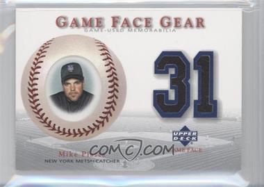 2003 Upper Deck Game Face - Gear #GG-MP.1 - Mike Piazza