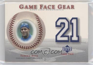 2003 Upper Deck Game Face - Gear #GG-SS - Sammy Sosa