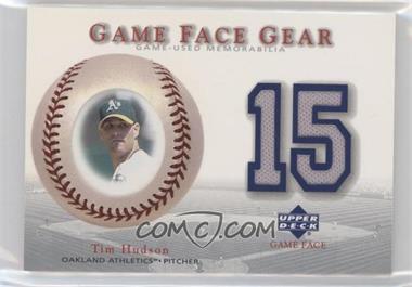 2003 Upper Deck Game Face - Gear #GG-TI - Tim Hudson