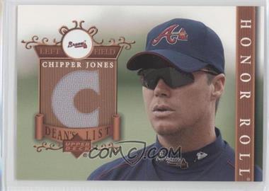 2003 Upper Deck Honor Roll - Dean's List #DL-CJ - Chipper Jones