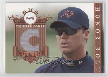 2003 Upper Deck Honor Roll - Dean's List #DL-CJ - Chipper Jones