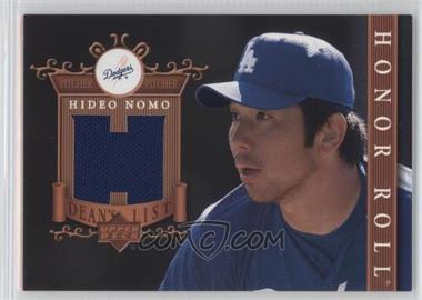 2003 Upper Deck Honor Roll - Dean's List #DL-HN - Hideo Nomo