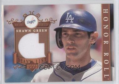 2003 Upper Deck Honor Roll - Dean's List #DL-SG1 - Shawn Green