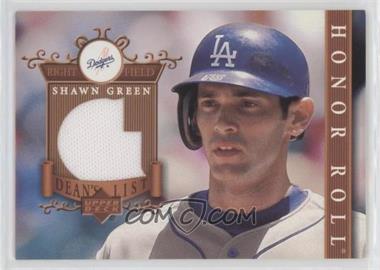 2003 Upper Deck Honor Roll - Dean's List #DL-SG1 - Shawn Green