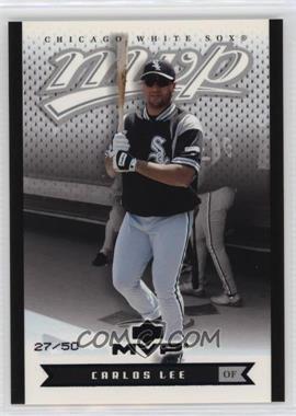 2003 Upper Deck MVP - [Base] - Black #47 - Carlos Lee /50