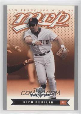 2003 Upper Deck MVP - [Base] - Silver #178 - Rich Aurilia