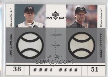 2003 Upper Deck MVP - Dual Aces #DA-SJ - Curt Schilling, Randy Johnson