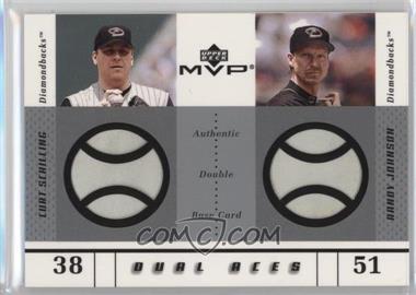 2003 Upper Deck MVP - Dual Aces #DA-SJ - Curt Schilling, Randy Johnson