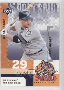 2003 Upper Deck MVP - SportsNut Fantasy Game #SN50 - Bret Boone