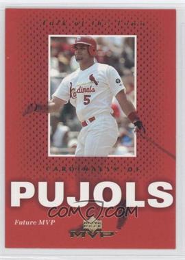 2003 Upper Deck MVP - Talk of the Town #TT13 - Albert Pujols