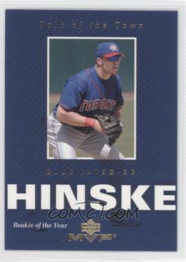 2003 Upper Deck MVP - Talk of the Town #TT15 - Eric Hinske