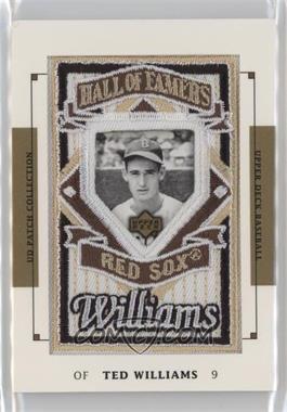2003 Upper Deck Patch Collection - [Base] #136 - Hall of Famers - Ted Williams