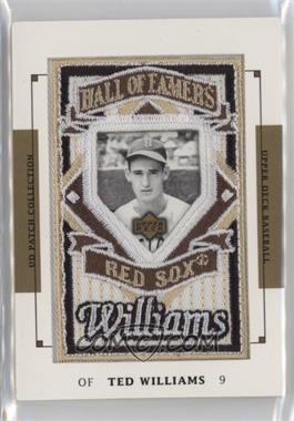 2003 Upper Deck Patch Collection - [Base] #136 - Hall of Famers - Ted Williams