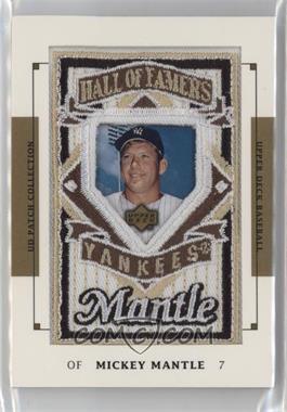 2003 Upper Deck Patch Collection - [Base] #137 - Hall of Famers - Mickey Mantle