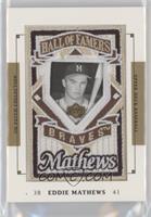 Hall of Famers - Eddie Mathews