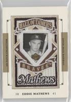 Hall of Famers - Eddie Mathews