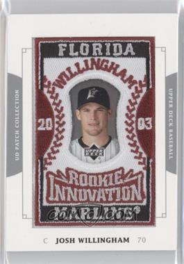 2003 Upper Deck Patch Collection - [Base] #158 - Rookie Innovation - Josh Willingham