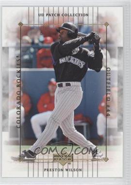 2003 Upper Deck Patch Collection - [Base] #36 - Preston Wilson