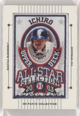 2003 Upper Deck Patch Collection - [Base] #IS - All-Star Selection - Sample - Ichiro Suzuki