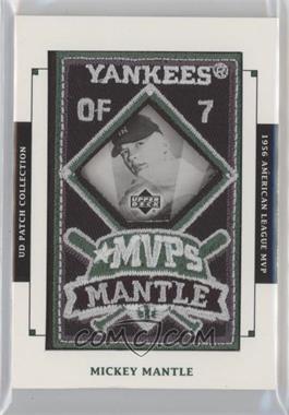 2003 Upper Deck Patch Collection - MVPs Patches #MVP-7 - Mickey Mantle