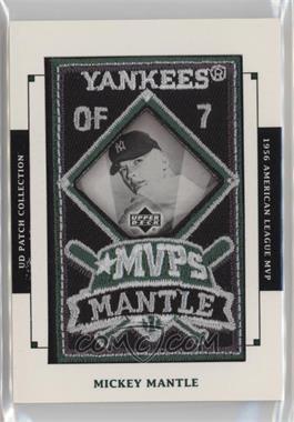 2003 Upper Deck Patch Collection - MVPs Patches #MVP-7 - Mickey Mantle