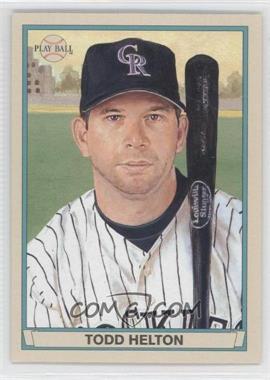 2003 Upper Deck Play Ball - [Base] - Red Back #23 - Todd Helton