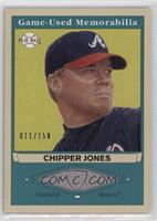 Chipper Jones #/150