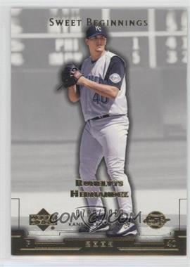 2003 Upper Deck Sweet Spot - [Base] #138 - Sweet Beginnings - Runelvys Hernandez /2003