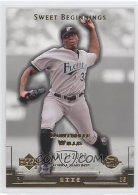 2003 Upper Deck Sweet Spot - [Base] #179 - Sweet Beginnings - Dontrelle Willis /2003