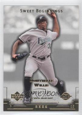 2003 Upper Deck Sweet Spot - [Base] #179 - Sweet Beginnings - Dontrelle Willis /2003