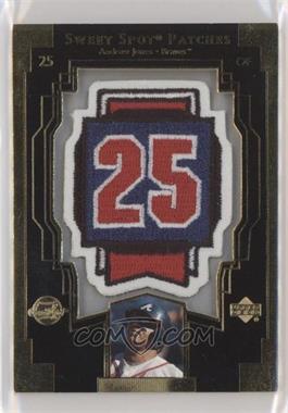 2003 Upper Deck Sweet Spot - Patches #AJ1 - Andruw Jones [EX to NM]