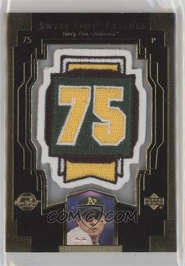 2003 Upper Deck Sweet Spot - Patches #BZ1 - Barry Zito